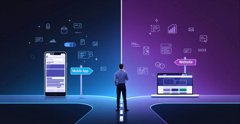 Mobile App or Website